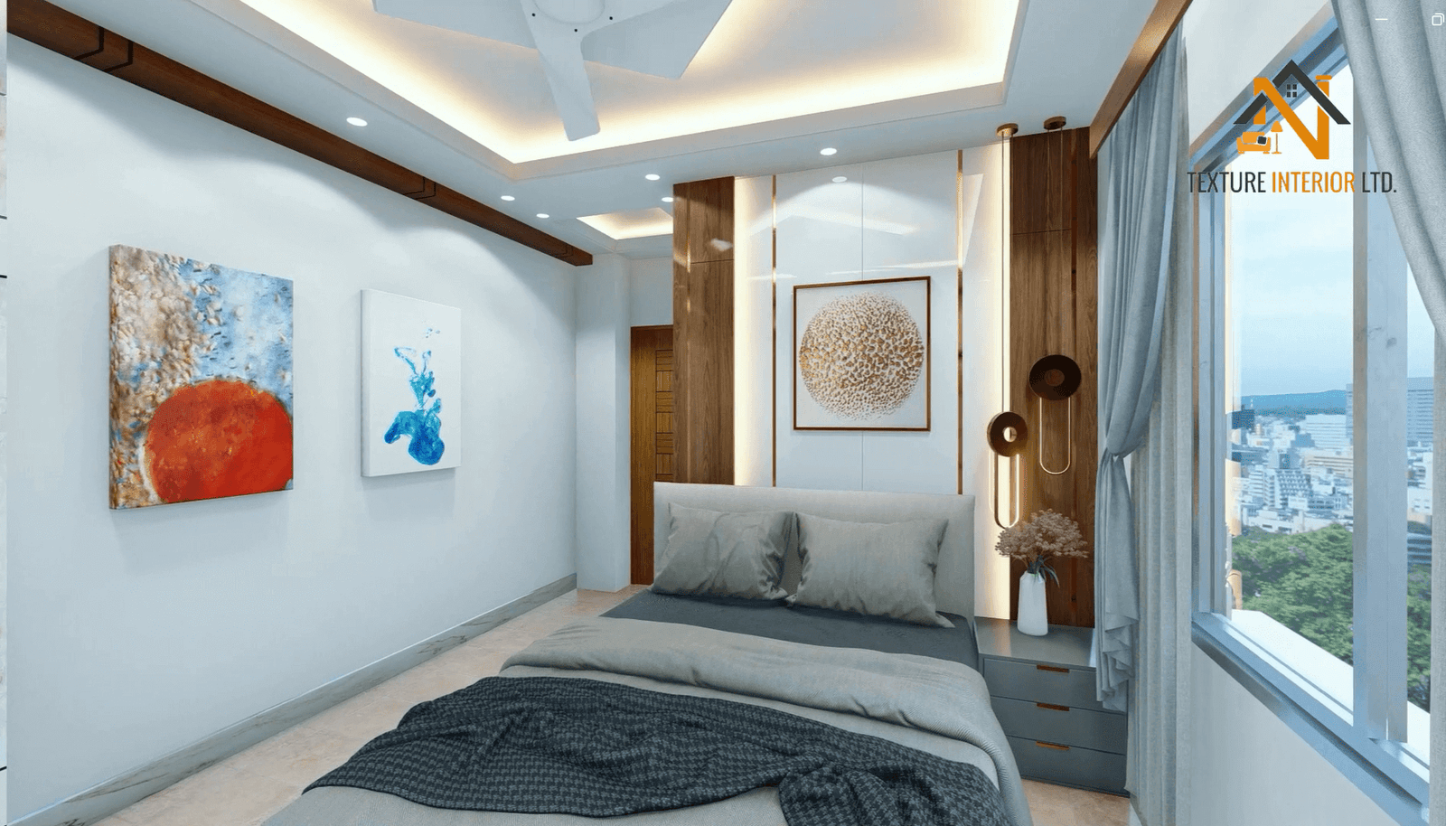 Banashree, Dhaka - Bed Room Interior Design